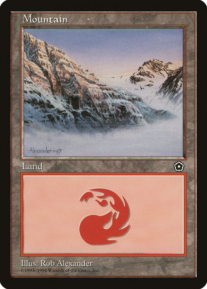 Mountain (161) [Portal Second Age] | Boutique FDB TCG