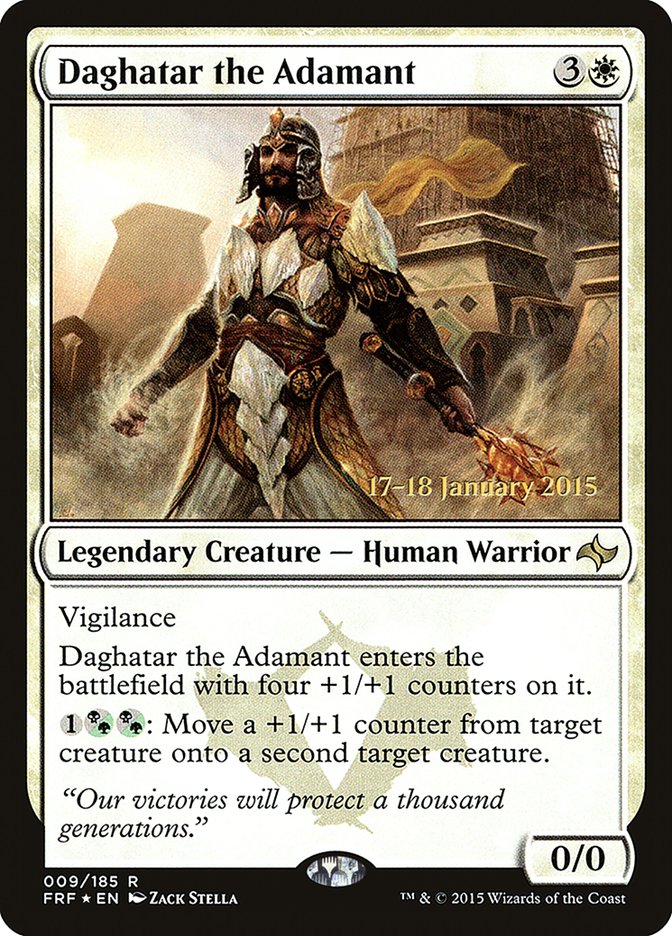 Daghatar the Adamant [Fate Reforged Prerelease Promos] | Boutique FDB TCG