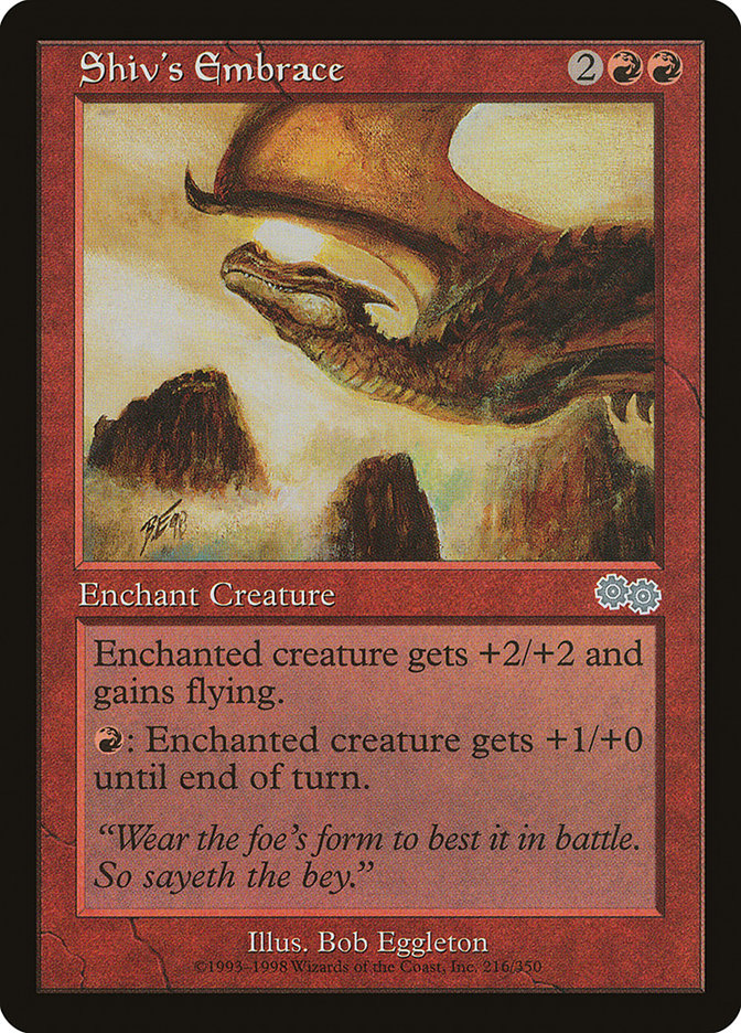 Shiv's Embrace [Urza's Saga] | Boutique FDB TCG