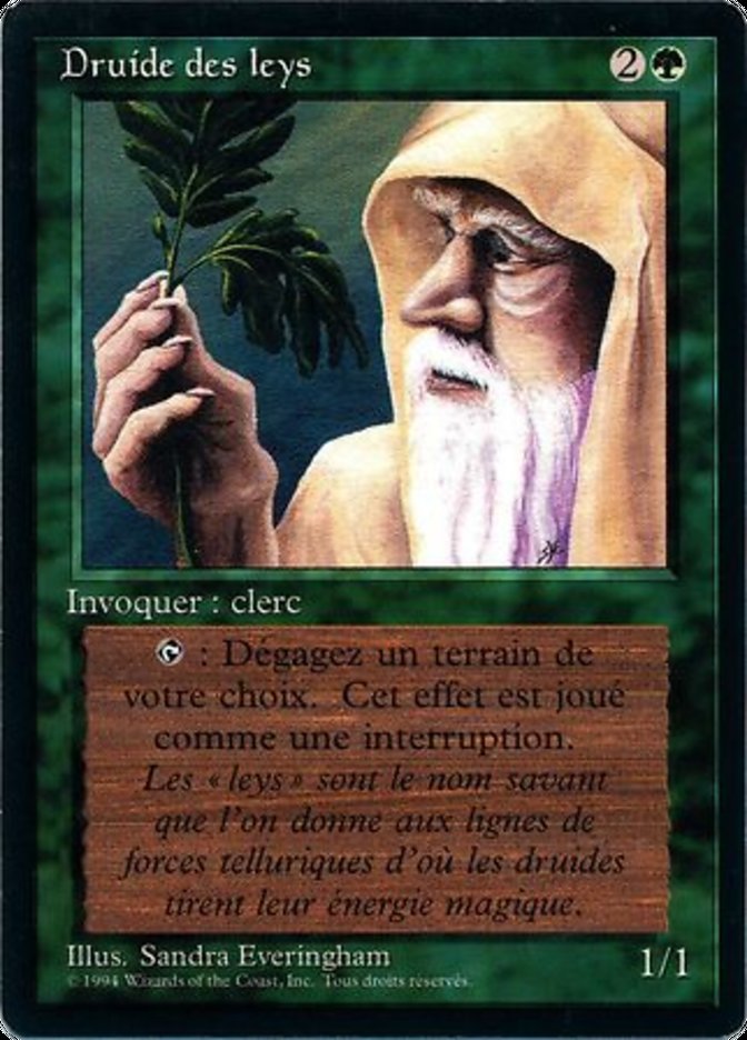 Ley Druid [Foreign Black Border] | Boutique FDB TCG