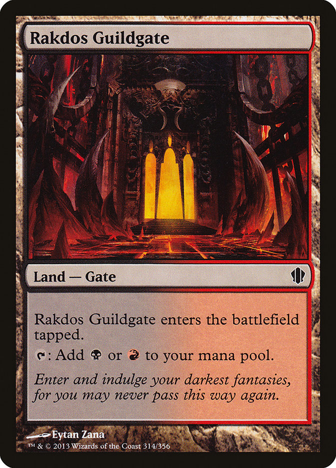 Rakdos Guildgate [Commander 2013] | Boutique FDB TCG