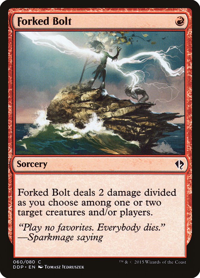 Forked Bolt [Duel Decks: Zendikar vs. Eldrazi] | Boutique FDB TCG