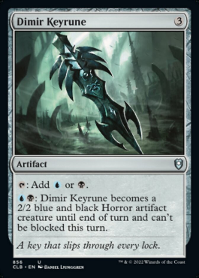 Dimir Keyrune [Commander Legends: Battle for Baldur's Gate] | Boutique FDB TCG