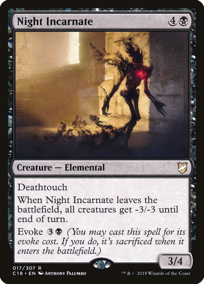 Night Incarnate [Commander 2018] | Boutique FDB TCG