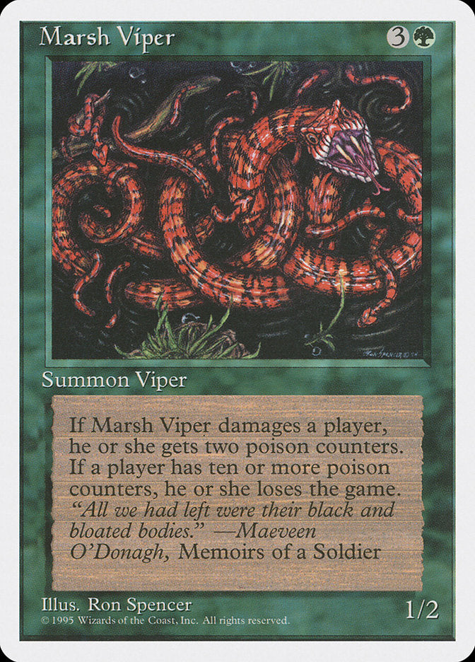 Marsh Viper [Fourth Edition] | Boutique FDB TCG