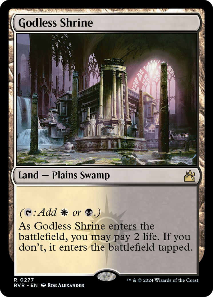 Godless Shrine [Ravnica Remastered] | Boutique FDB TCG