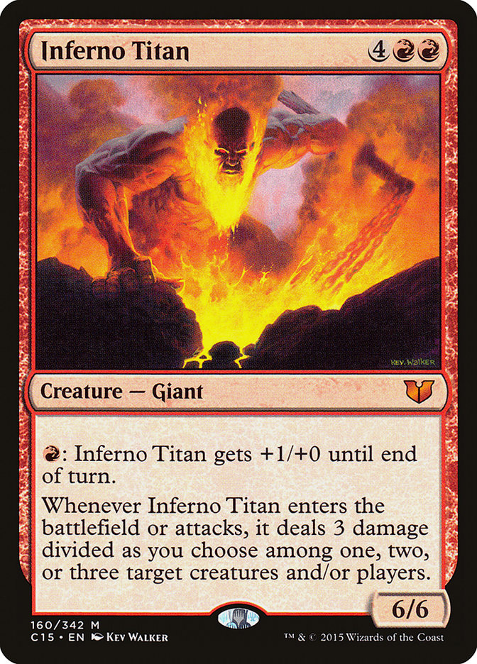 Inferno Titan [Commander 2015] | Boutique FDB TCG