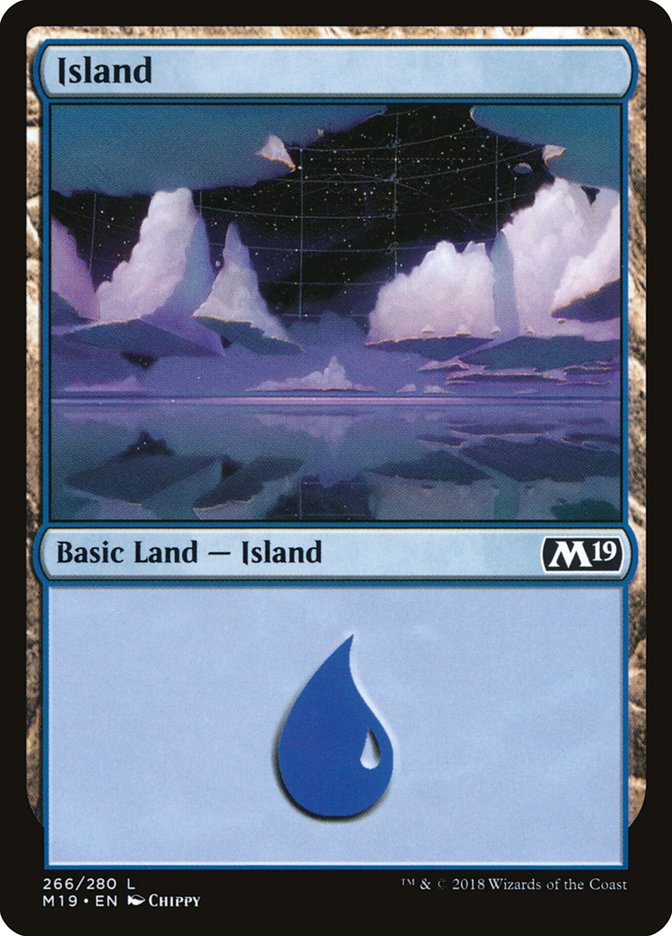 Island (266) [Core Set 2019] | Boutique FDB TCG