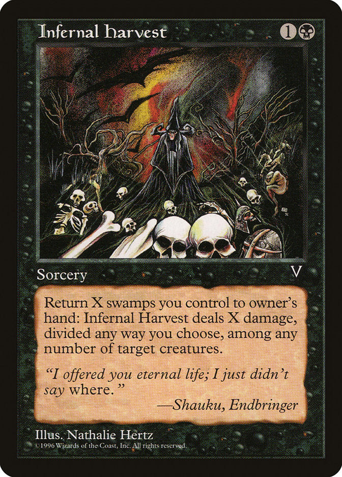 Infernal Harvest [Visions] | Boutique FDB TCG