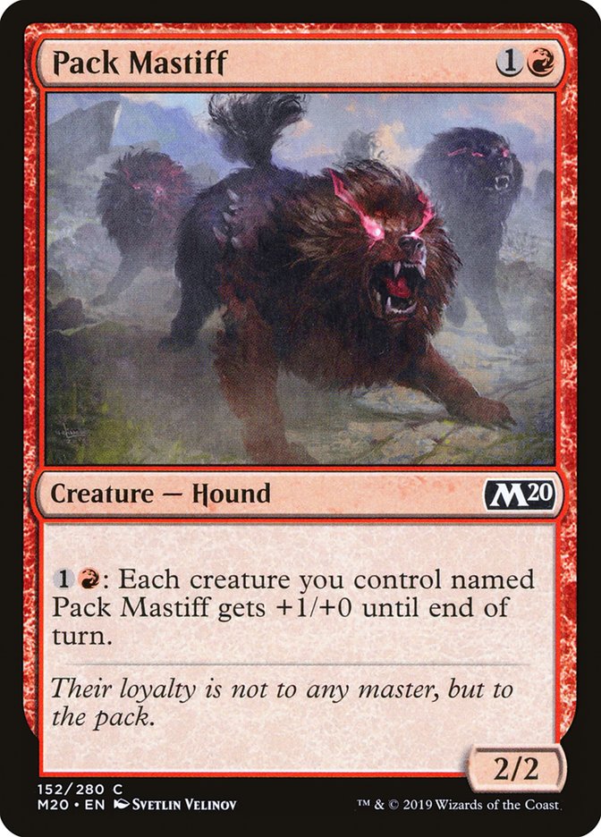 Pack Mastiff [Core Set 2020] | Boutique FDB TCG