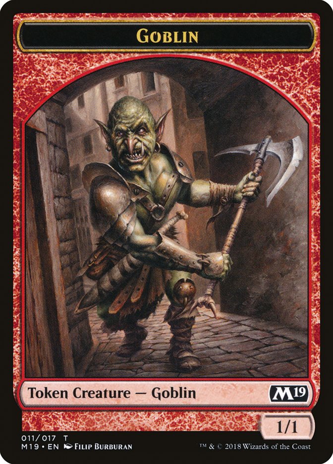 Goblin Token [Core Set 2019 Tokens] | Boutique FDB TCG