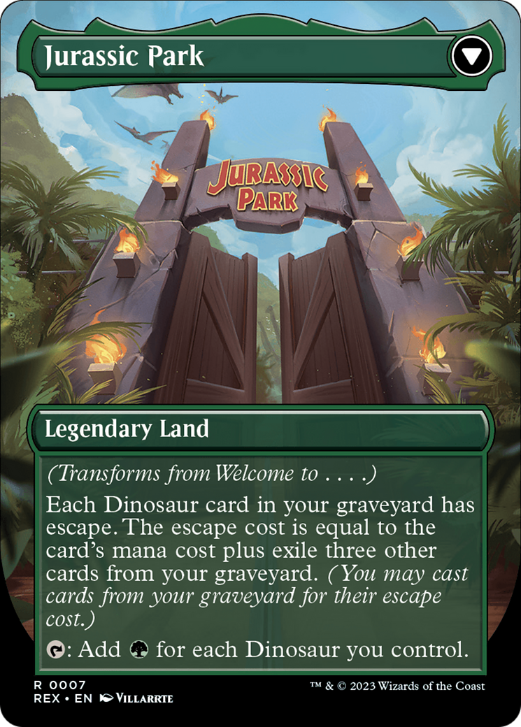 Welcome to... // Jurassic Park [Jurassic World Collection] | Boutique FDB TCG