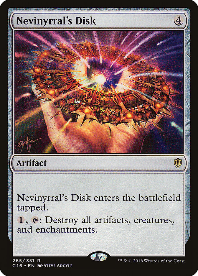 Nevinyrral's Disk [Commander 2016] | Boutique FDB TCG