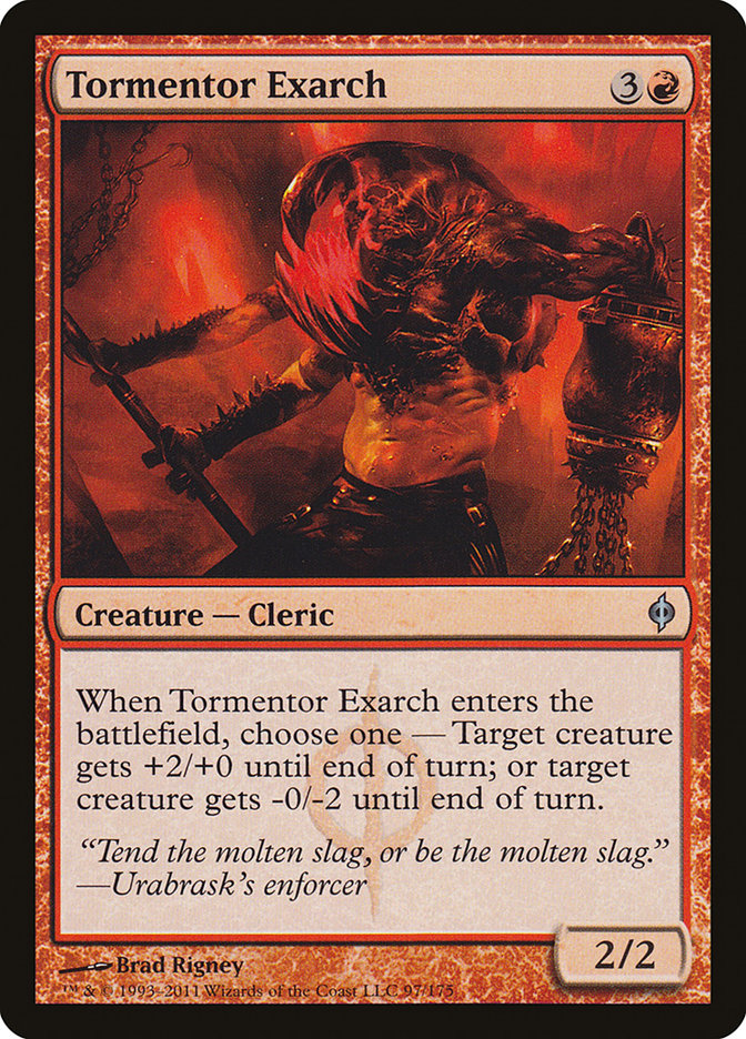 Tormentor Exarch [New Phyrexia] | Boutique FDB TCG