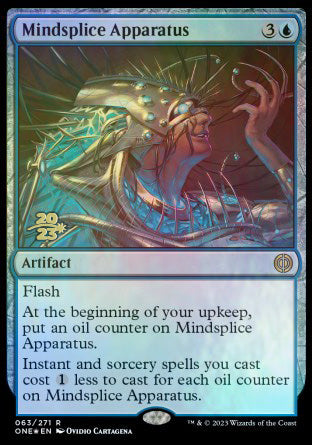 Mindsplice Apparatus [Phyrexia: All Will Be One Prerelease Promos] | Boutique FDB TCG