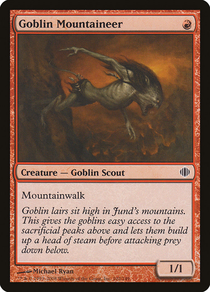 Goblin Mountaineer [Shards of Alara] | Boutique FDB TCG