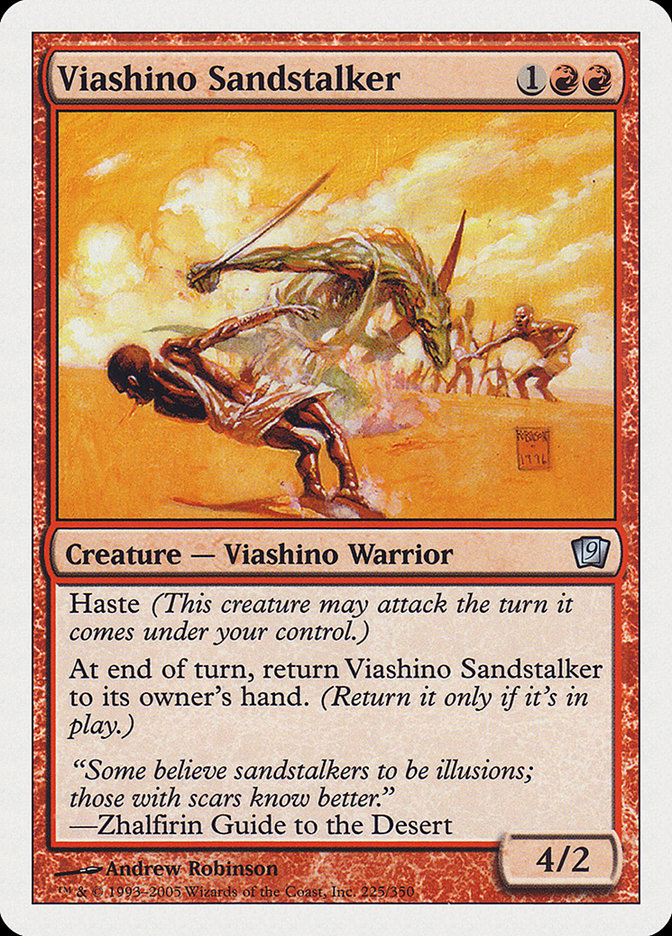 Viashino Sandstalker [Ninth Edition] | Boutique FDB TCG