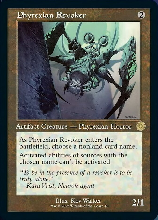 Phyrexian Revoker (Retro) [The Brothers' War Retro Artifacts] | Boutique FDB TCG