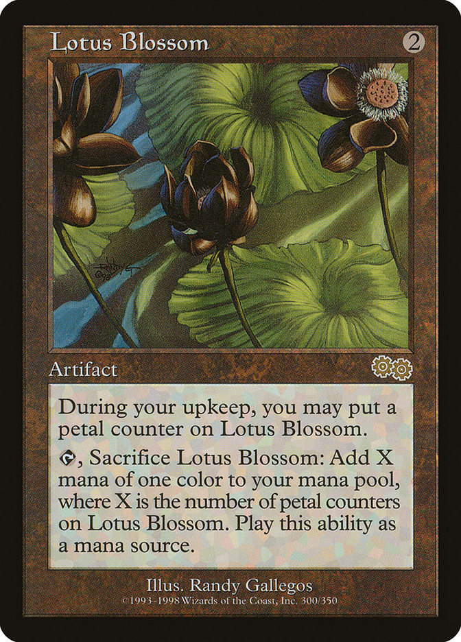 Lotus Blossom [Urza's Saga] | Boutique FDB TCG