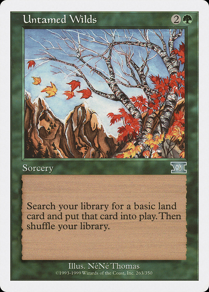 Untamed Wilds [Classic Sixth Edition] | Boutique FDB TCG