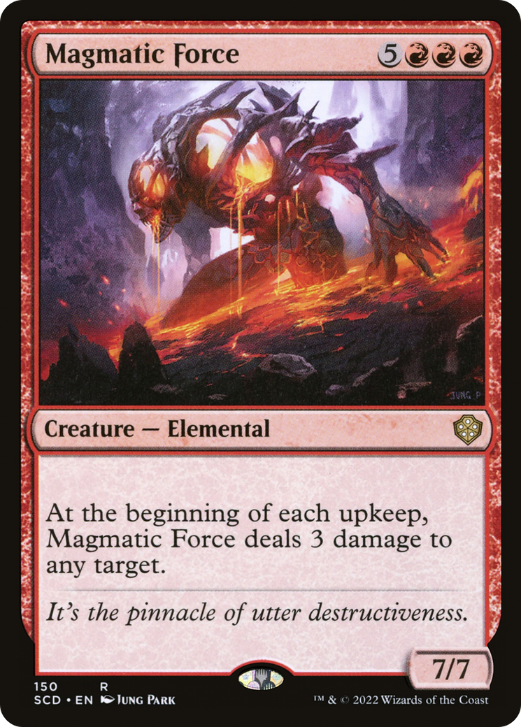 Magmatic Force [Starter Commander Decks] | Boutique FDB TCG