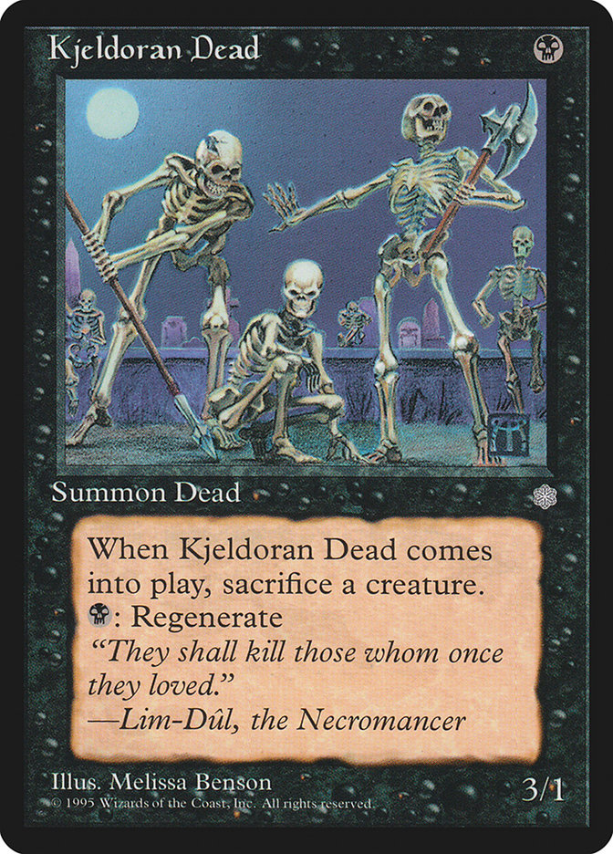 Kjeldoran Dead [Ice Age] | Boutique FDB TCG