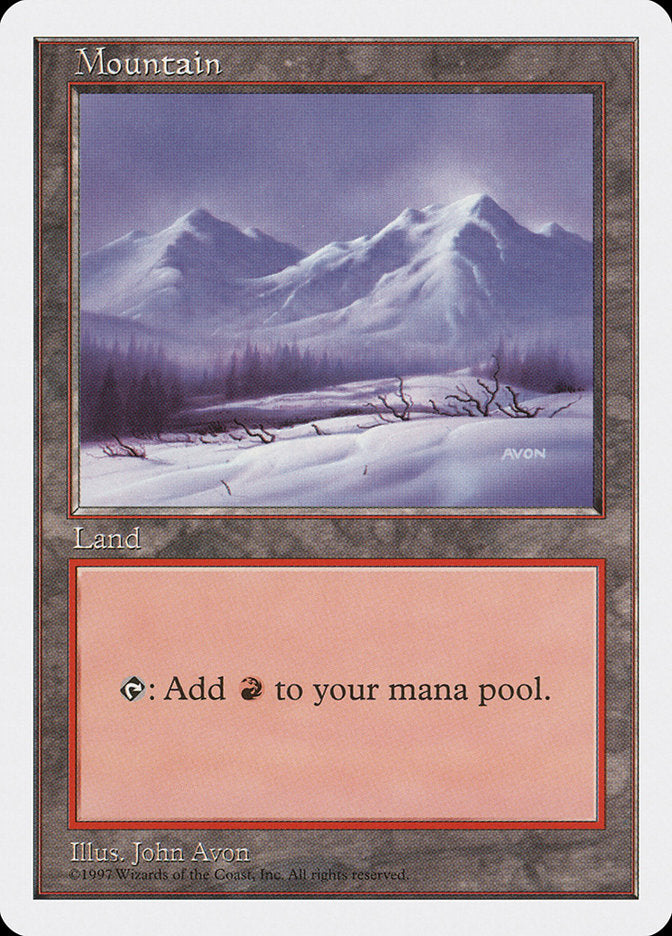 Mountain (442) [Fifth Edition] | Boutique FDB TCG