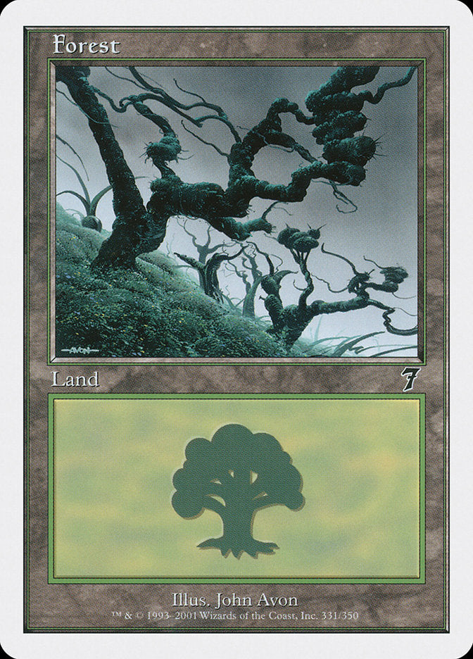 Forest (331) [Seventh Edition] | Boutique FDB TCG