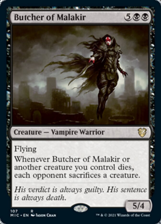 Butcher of Malakir [Innistrad: Midnight Hunt Commander] | Boutique FDB TCG