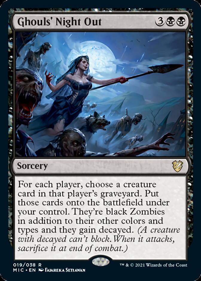 Ghouls' Night Out [Innistrad: Midnight Hunt Commander] | Boutique FDB TCG