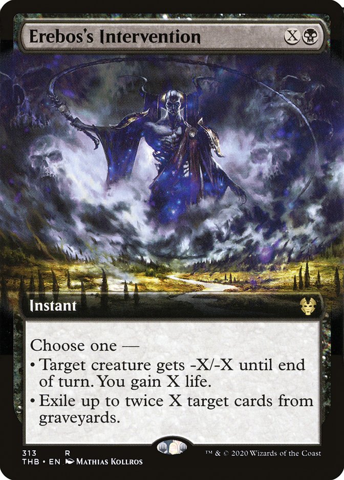 Erebos's Intervention (Extended Art) [Theros Beyond Death] | Boutique FDB TCG