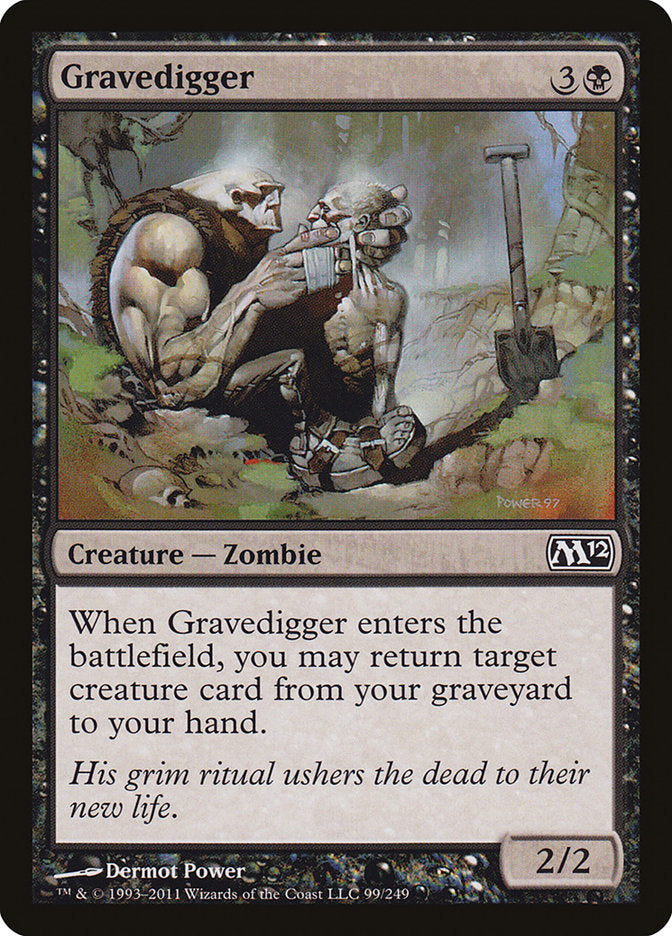 Gravedigger [Magic 2012] | Boutique FDB TCG