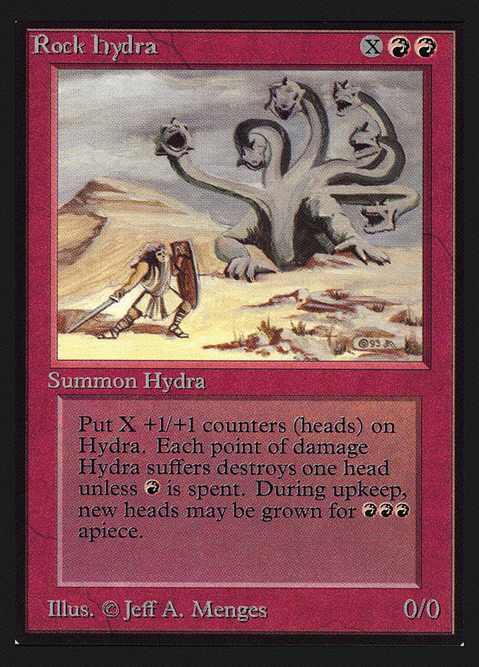 Rock Hydra [International Collectors' Edition] | Boutique FDB TCG