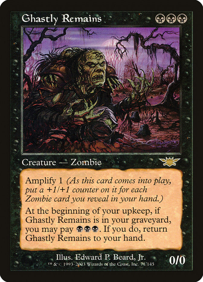 Ghastly Remains [Legions] | Boutique FDB TCG