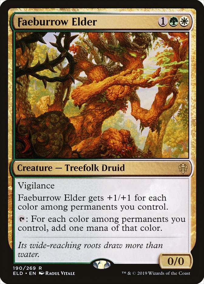 Faeburrow Elder [Throne of Eldraine] | Boutique FDB TCG