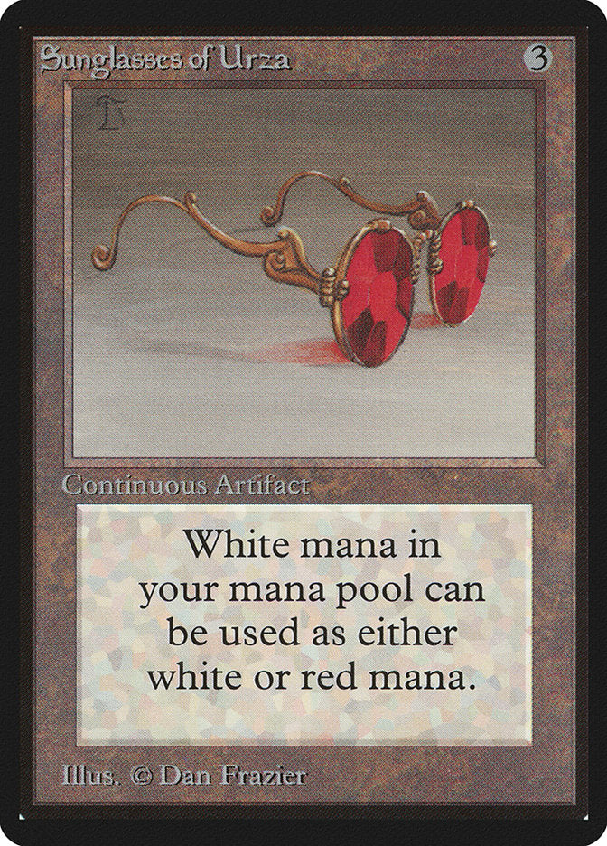 Sunglasses of Urza [Beta Edition] | Boutique FDB TCG