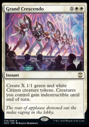 Grand Crescendo (Promo Pack) [Streets of New Capenna Commander Promos] | Boutique FDB TCG