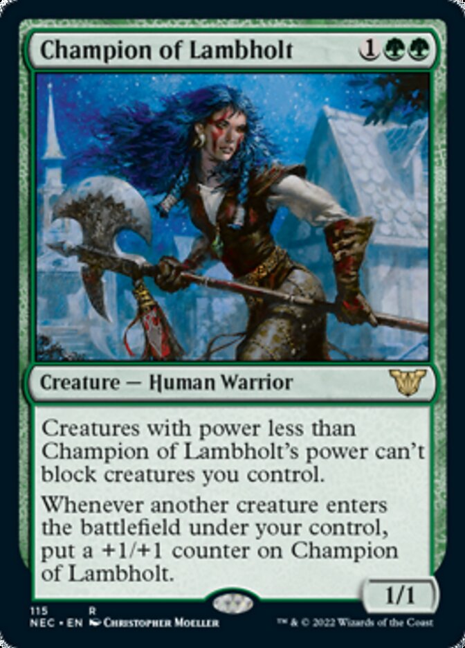 Champion of Lambholt [Kamigawa: Neon Dynasty Commander] | Boutique FDB TCG