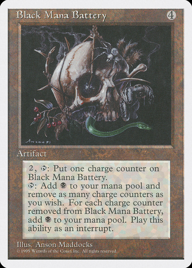 Black Mana Battery [Fourth Edition] | Boutique FDB TCG