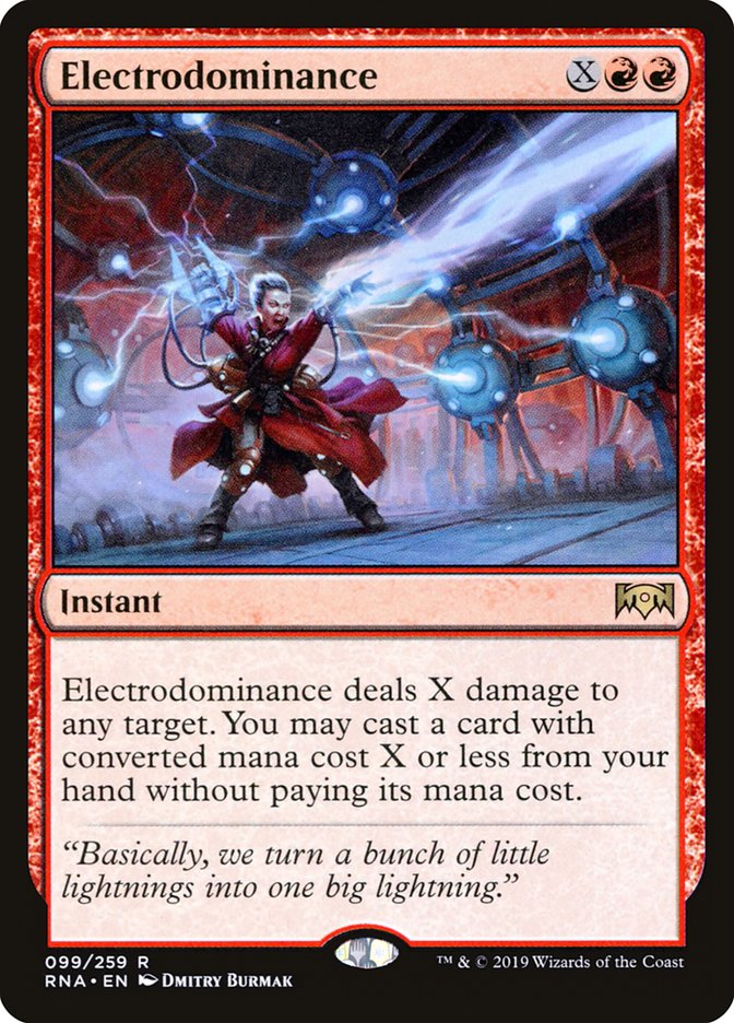 Electrodominance [Ravnica Allegiance] | Boutique FDB TCG