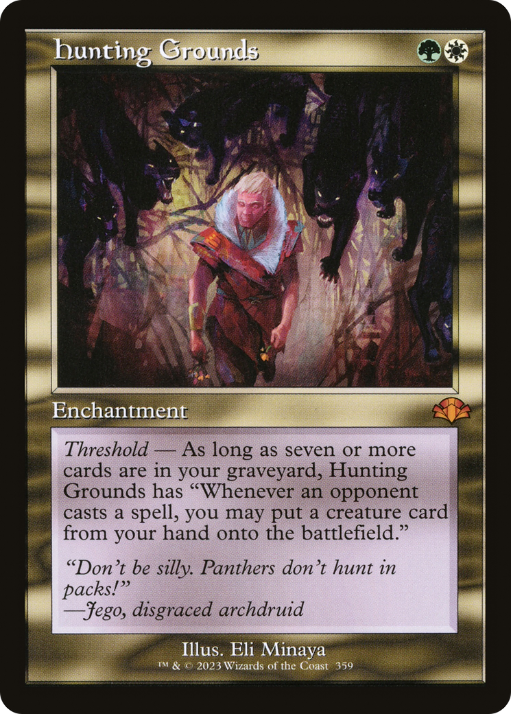 Hunting Grounds (Retro) [Dominaria Remastered] | Boutique FDB TCG
