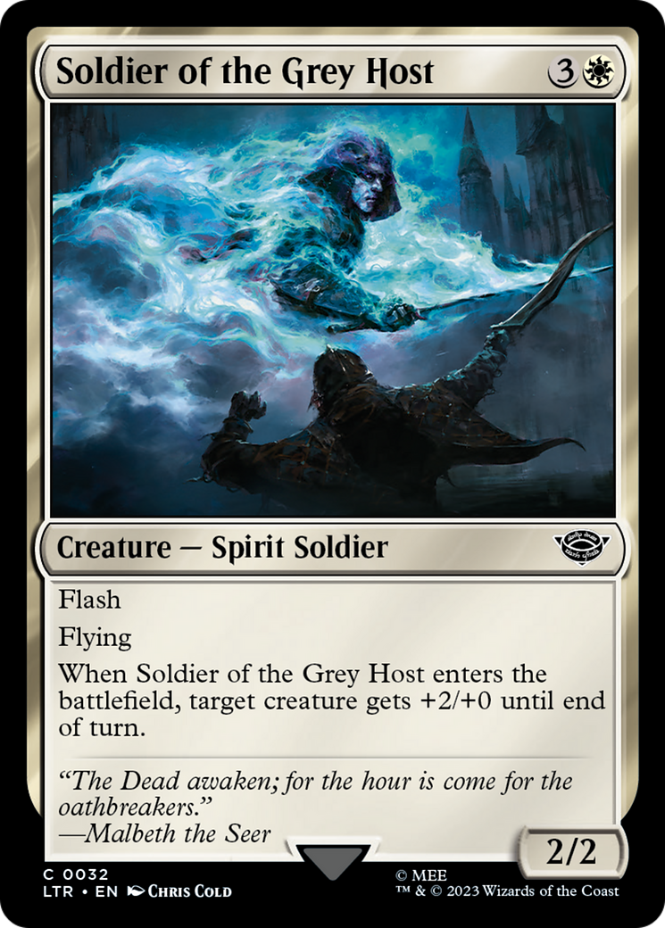 Soldier of the Grey Host [The Lord of the Rings: Tales of Middle-Earth] | Boutique FDB TCG
