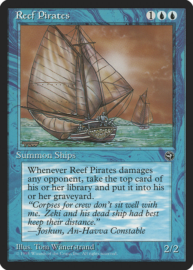 Reef Pirates (Joskun Flavor Text) [Homelands] | Boutique FDB TCG