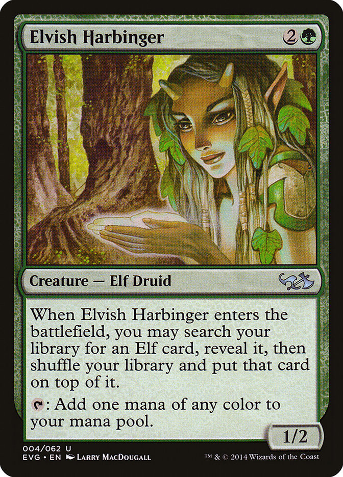 Elvish Harbinger (Elves vs. Goblins) [Duel Decks Anthology] | Boutique FDB TCG