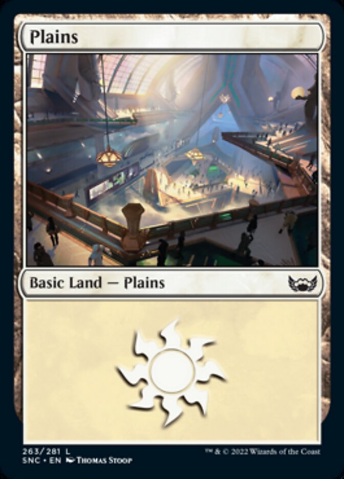 Plains (263) [Streets of New Capenna] | Boutique FDB TCG
