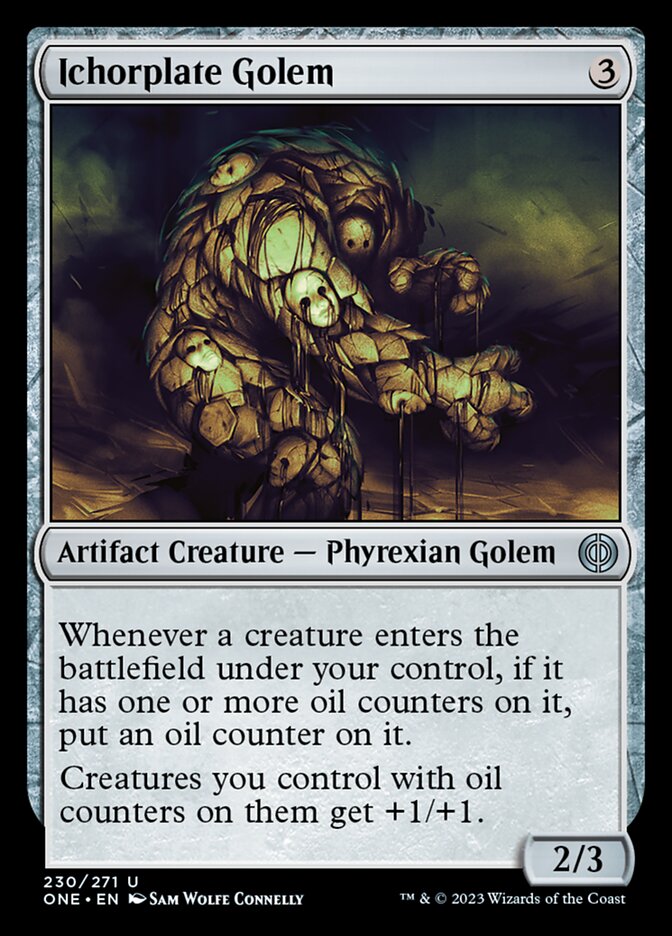 Ichorplate Golem [Phyrexia: All Will Be One] | Boutique FDB TCG