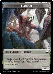 Eldrazi // Angel (4) Double-Sided Token [March of the Machine Commander Tokens] | Boutique FDB TCG