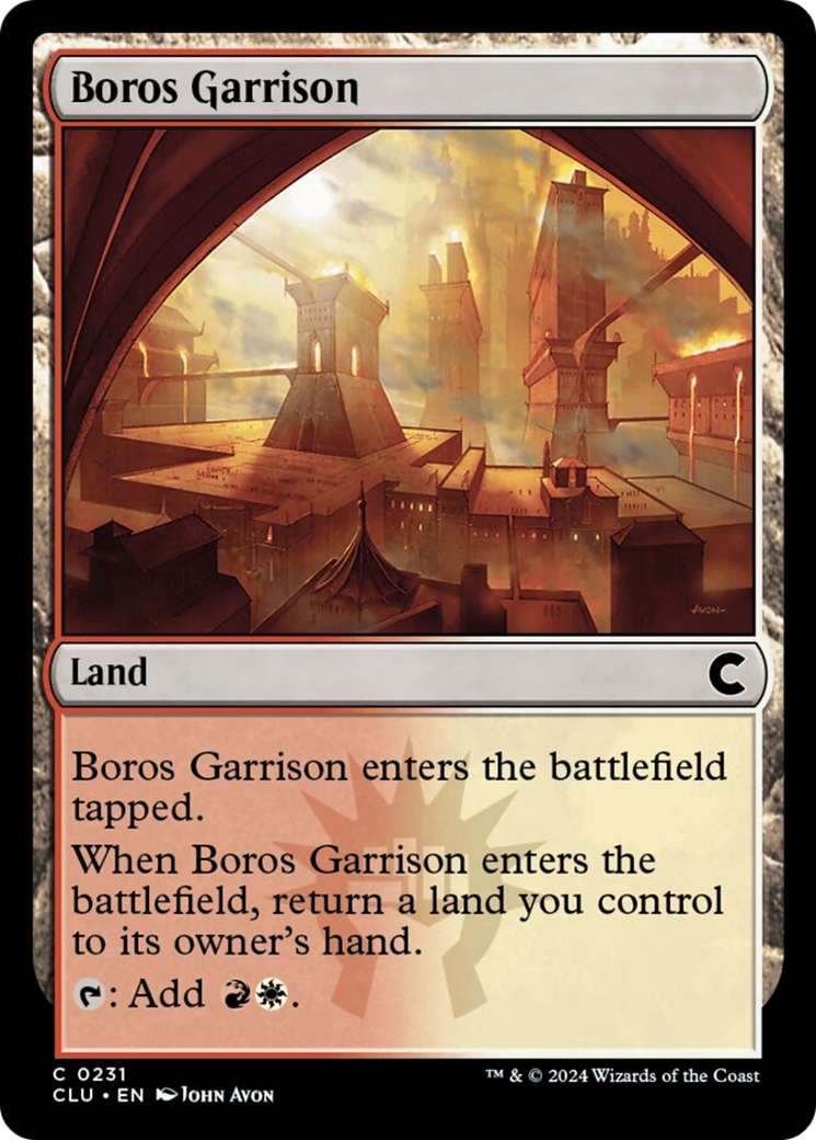 Boros Garrison [Ravnica: Clue Edition] | Boutique FDB TCG