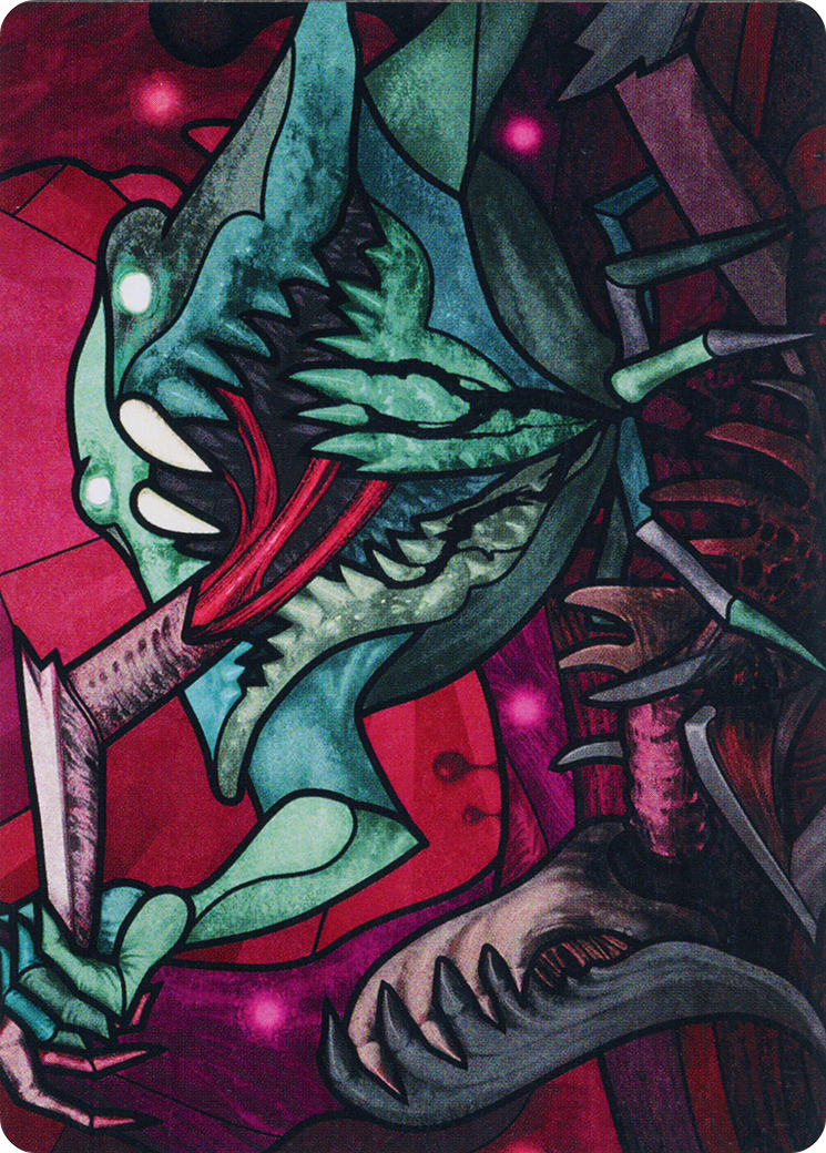 Yargle, Glutton of Urborg Art Card [March of the Machine Art Series] | Boutique FDB TCG