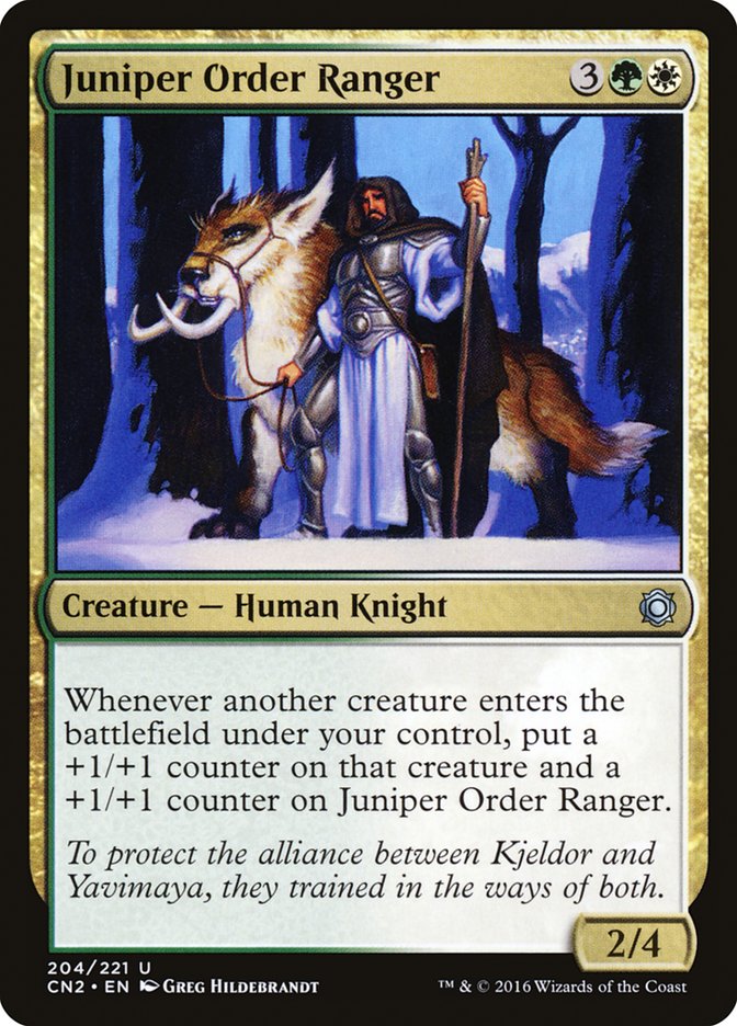 Juniper Order Ranger [Conspiracy: Take the Crown] | Boutique FDB TCG